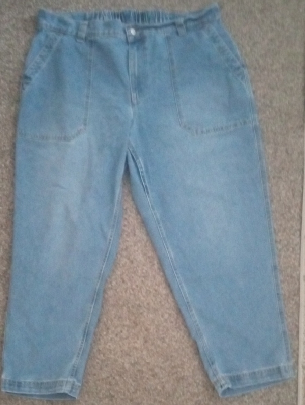 Old Navy OG Chino Light Blue Relaxed Jeans